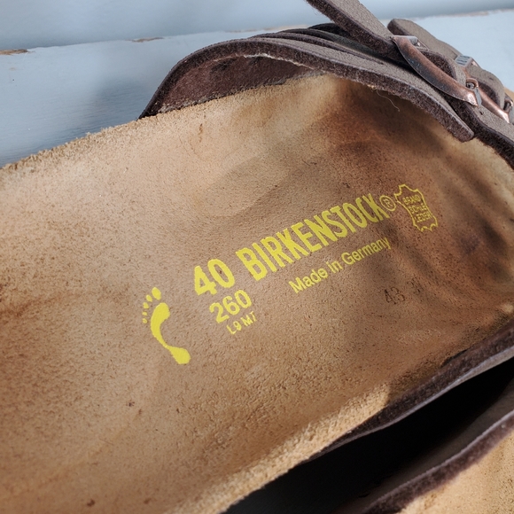 Birkenstock Sandals Womens Size 40 US 9 Made In Germany - Picture 4 of 8